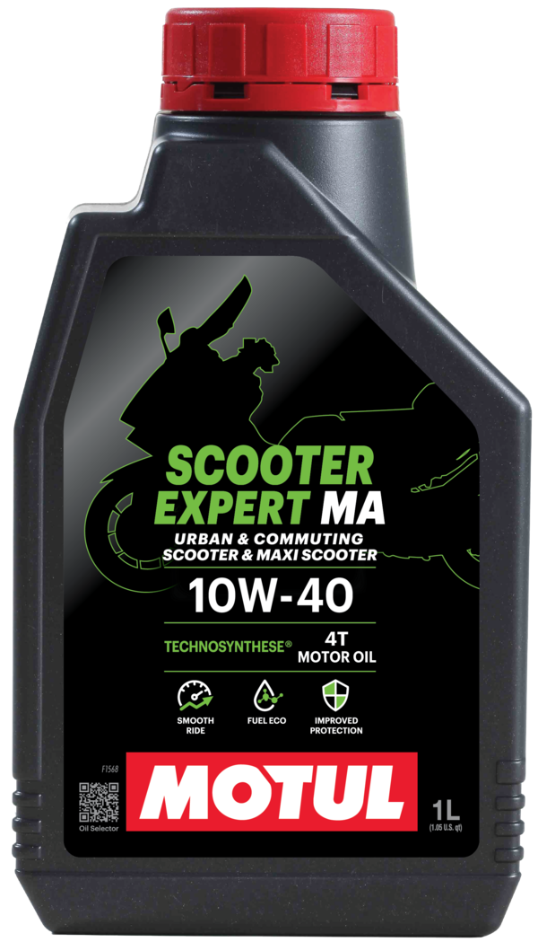 モチュール SCOOTER POWER LE 4T MB 5W40 1L 4缶 MOTUL SCOOTER POWER LE 4T 5W-40 - Motul